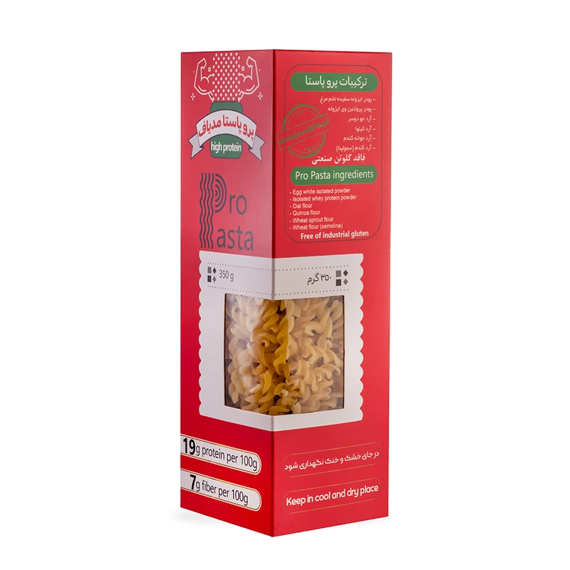 پاستا پروتئینه مهدیافت پیچی - 350 گرم